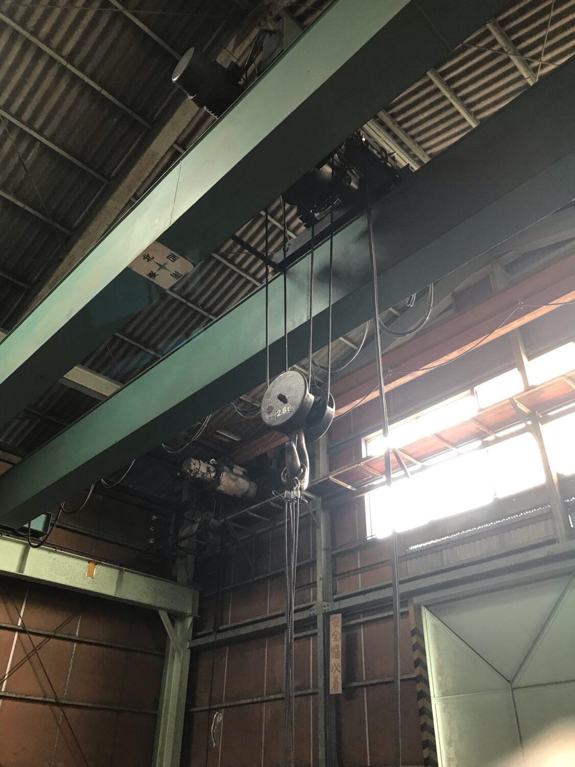 大正区第二倉庫　2.8tクレーン付き